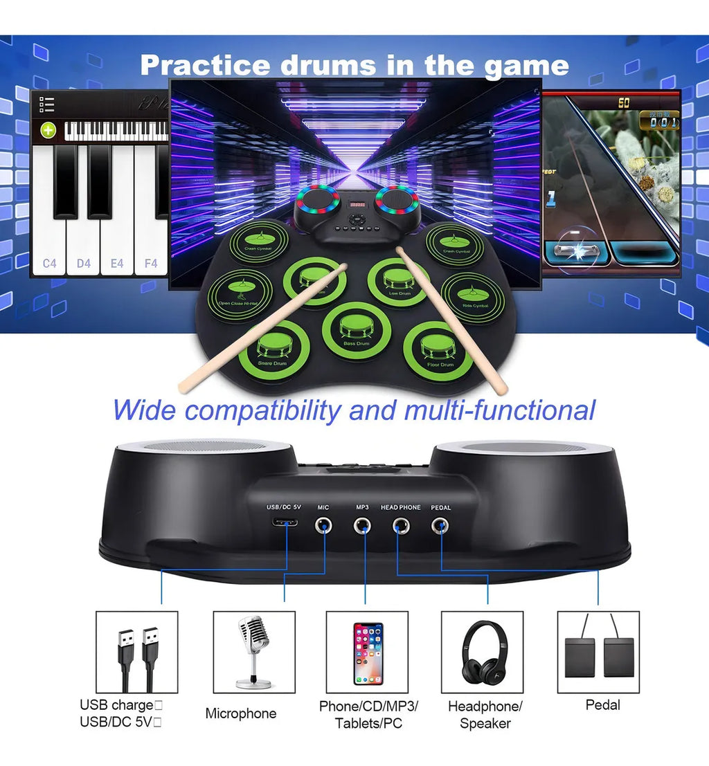 Bateria Flexible - Digital Drum