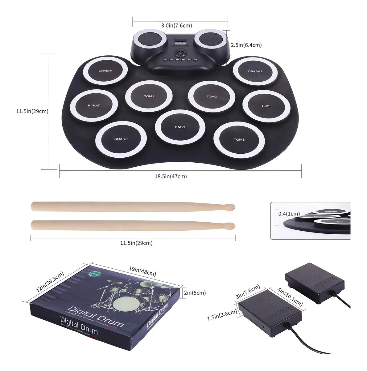 Bateria Flexible - Digital Drum