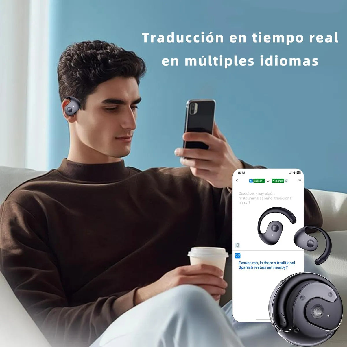 Audífonos Traductor