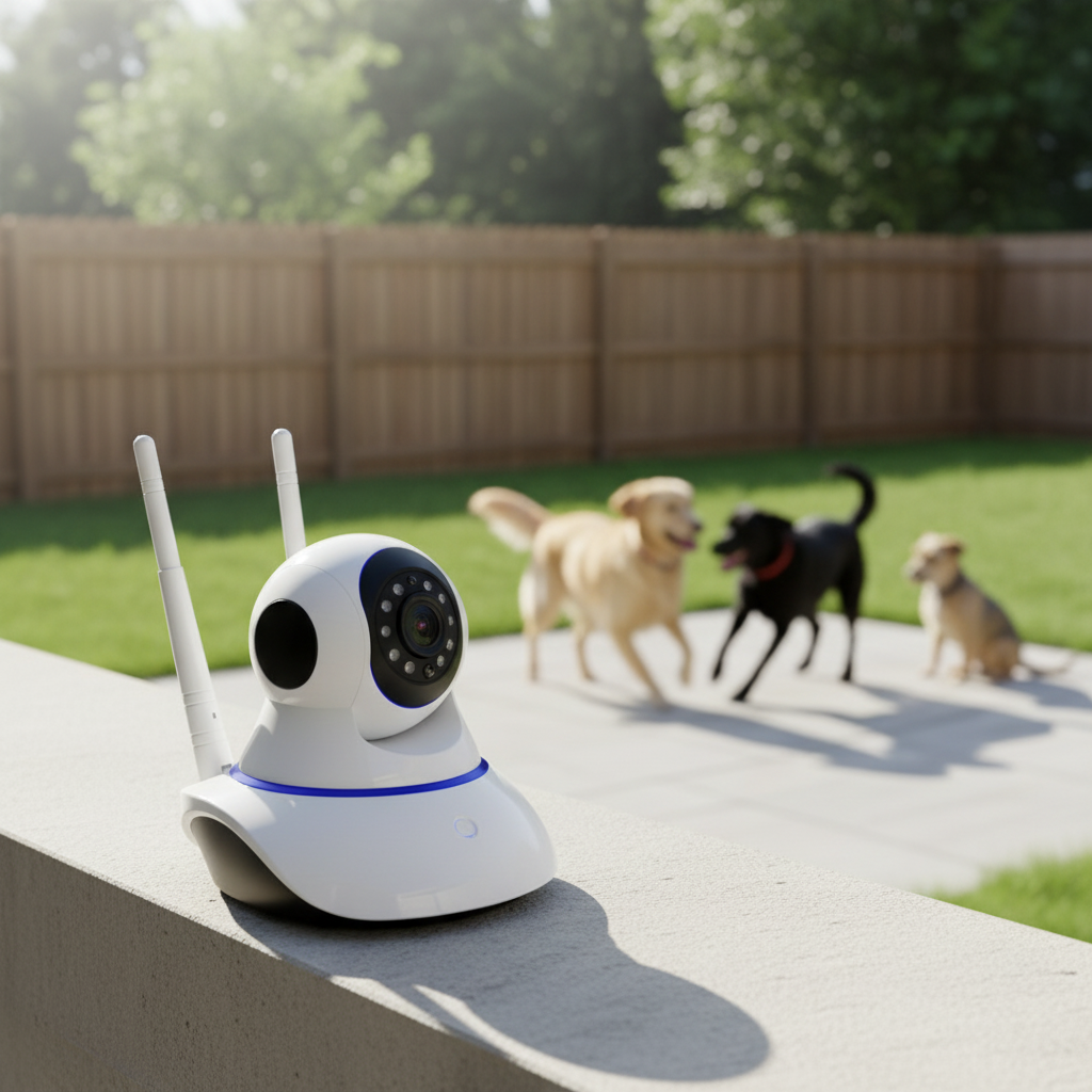 Cámara de Seguridad WiFi 360° con Visión