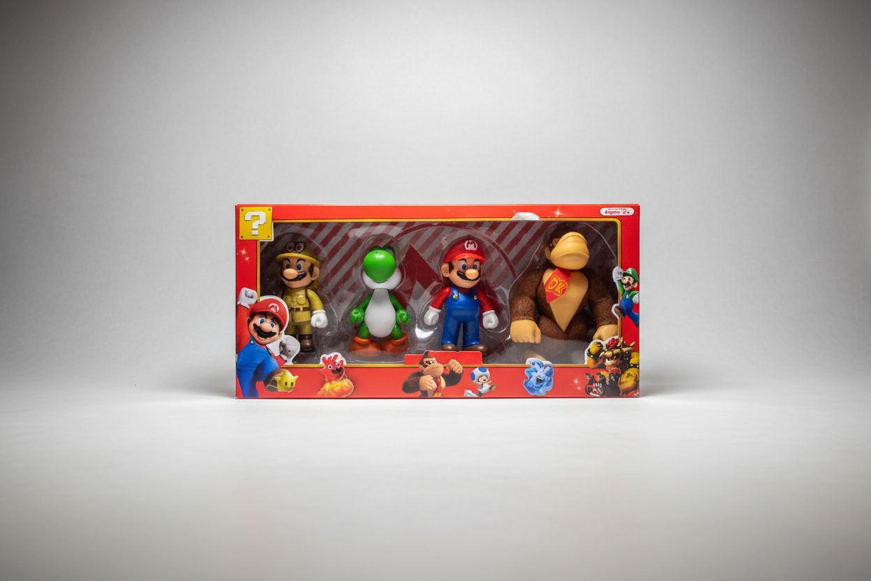 Figuras coleccionables Mario Bros