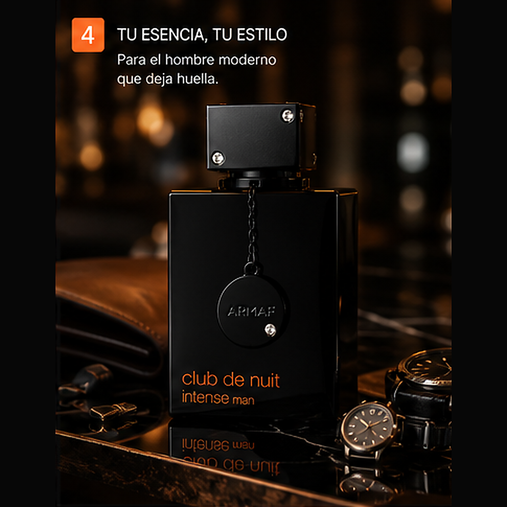 Fragancia masculina intensa Oud y Ámbar 100ml - estilo de vida