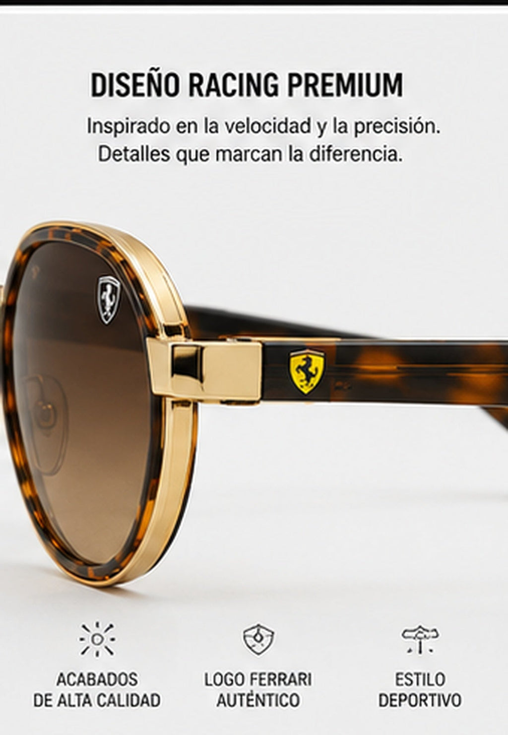 Gafas de Sol Deportivas Estilo Racing Premium - diseño racing
