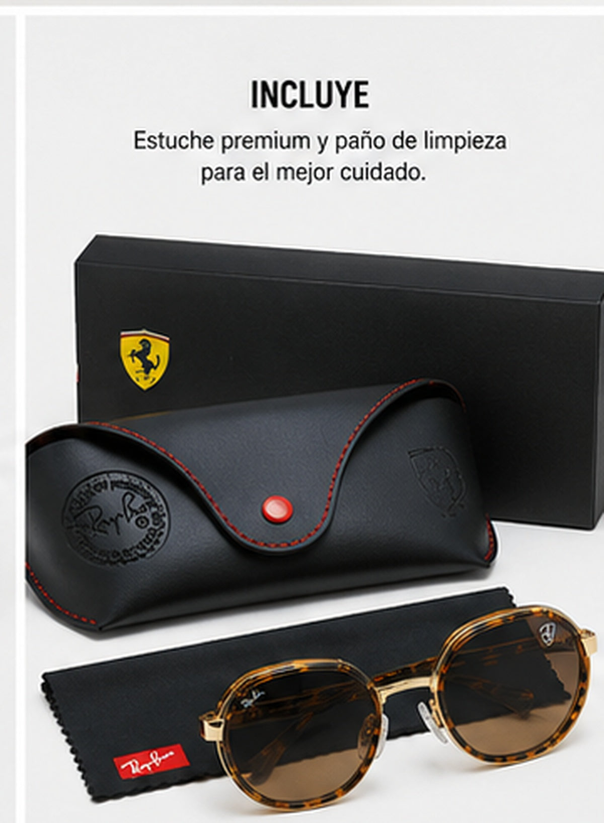 Gafas de Sol Deportivas Estilo Racing Premium - estuche y accesorios incluidos