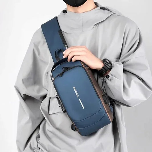 USB Charging Anti-Theft Sling Bag